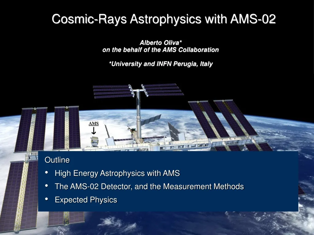 cosmic rays astrophysics with ams 02
