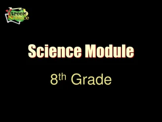 Science Module - slide 1