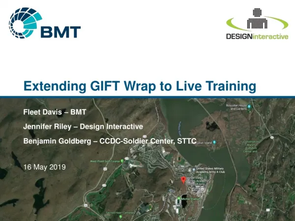 Extending GIFT Wrap to Live Training