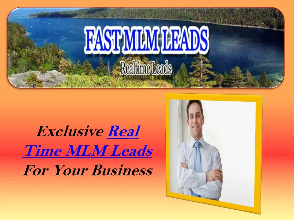 exclusive real time mlm leads for your business