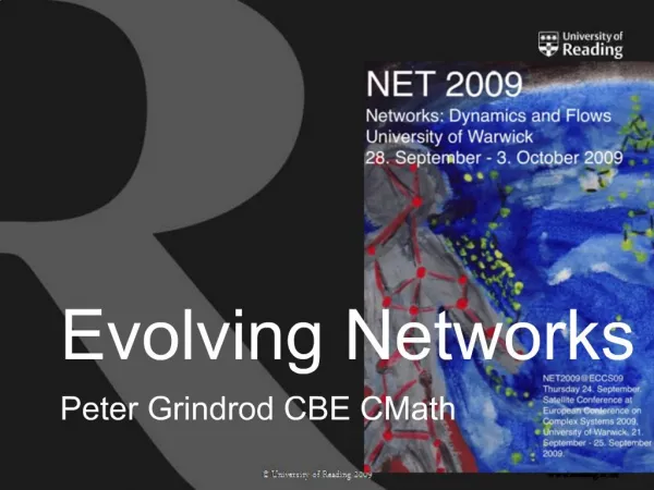 Evolving Networks