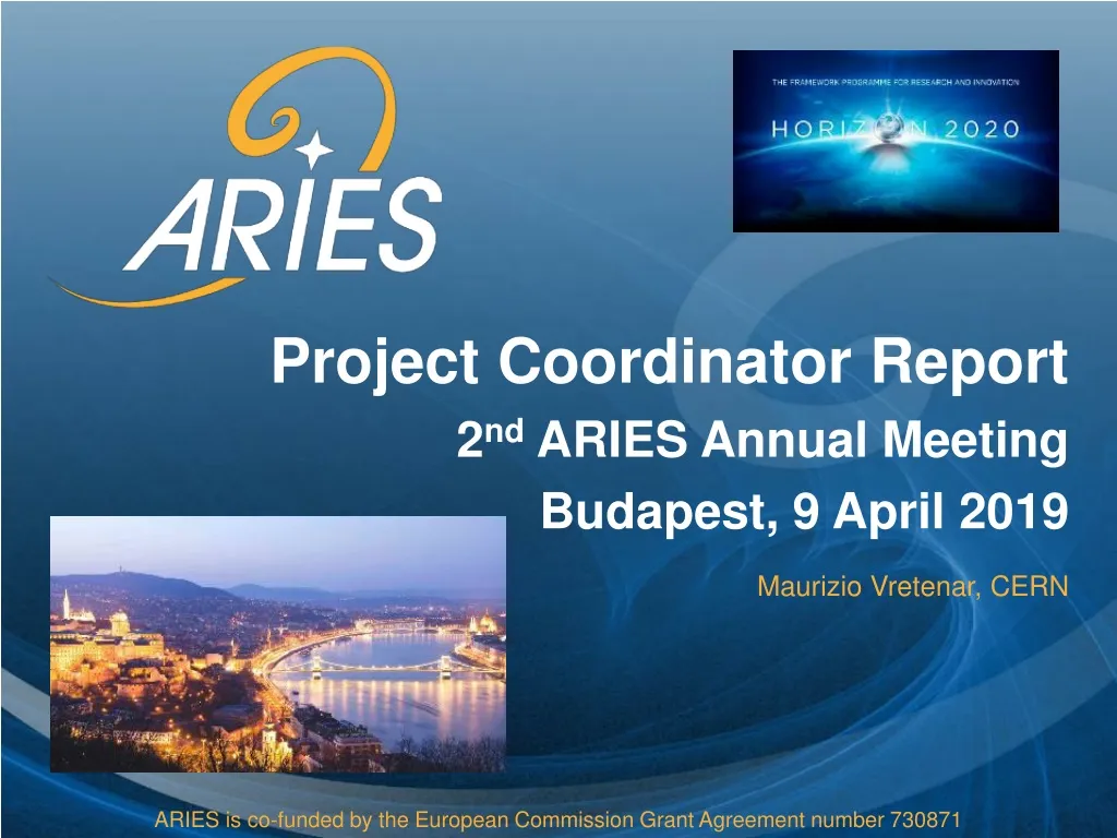 project coordinator report 2 nd aries annual