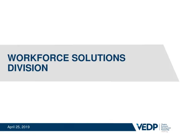 Workforce Solutions Division