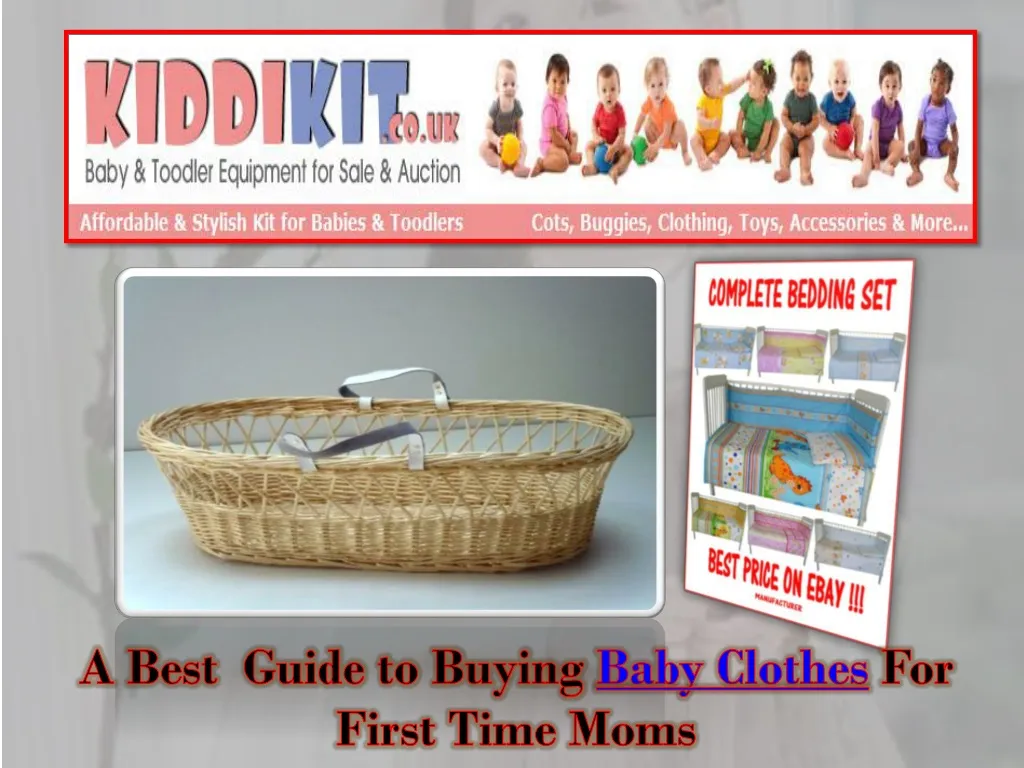 a best guide to buying baby clothes for first
