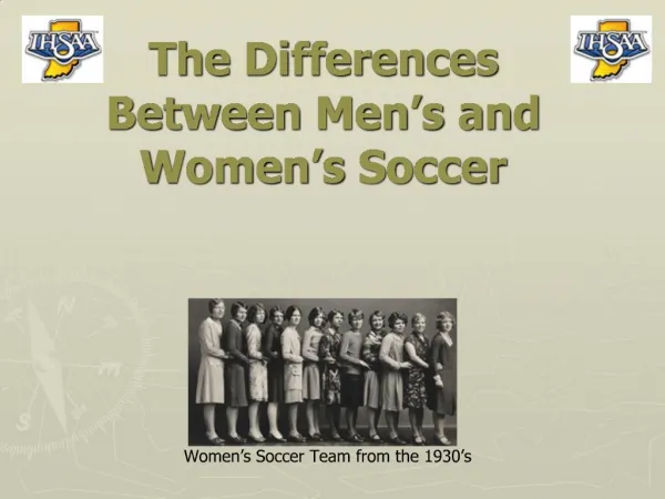 The Differences Between Men s and Women s Soccer