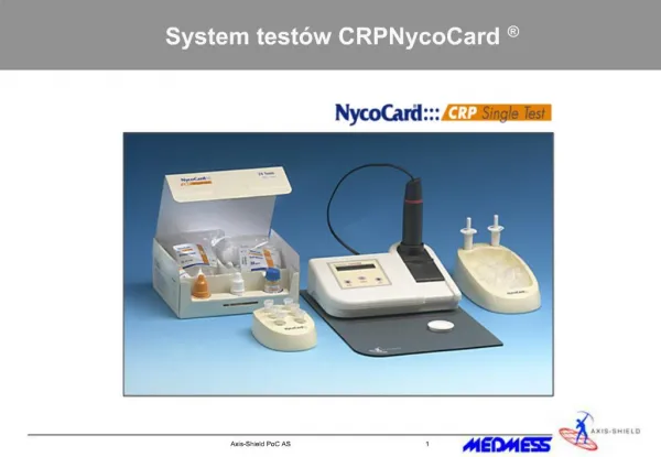 System test w CRP NycoCard