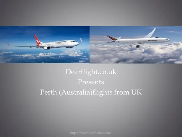 Cheap flights to Perth from UK