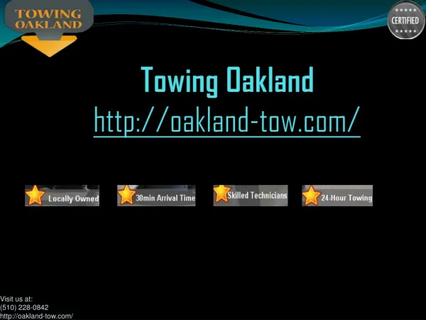 oakland towing