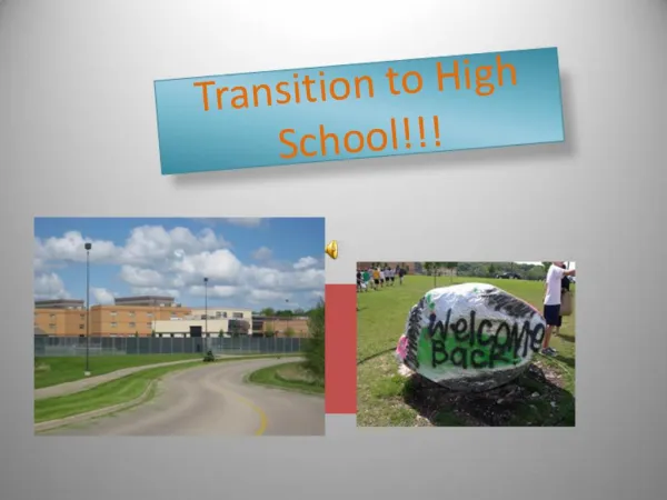 Transition to High School