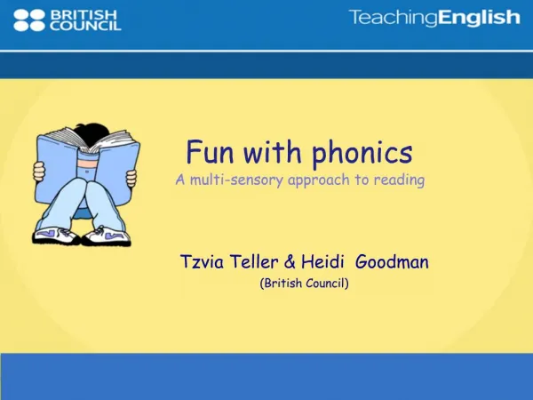 Fun with phonics A multi-sensory approach to reading
