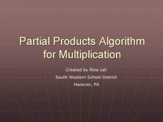 PPT - Booth's Algorithm for 2's Complement Multiplication PowerPoint ...