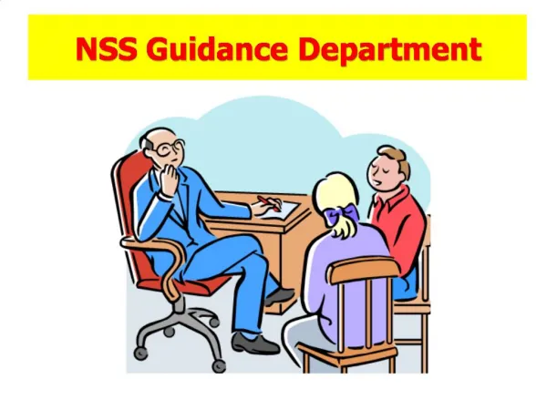 NSS Guidance Department