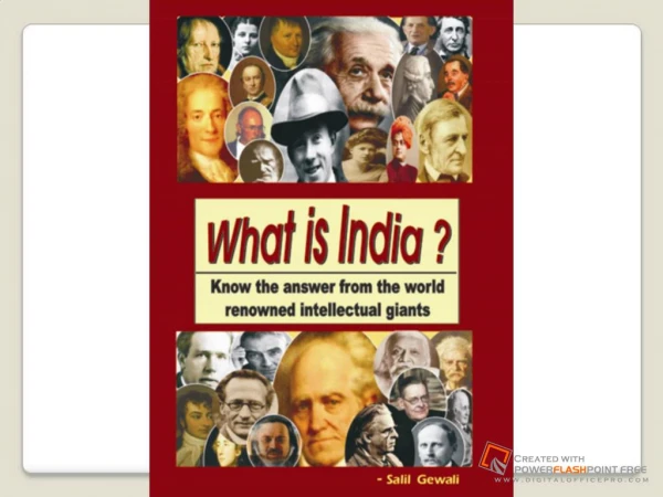 What is India?