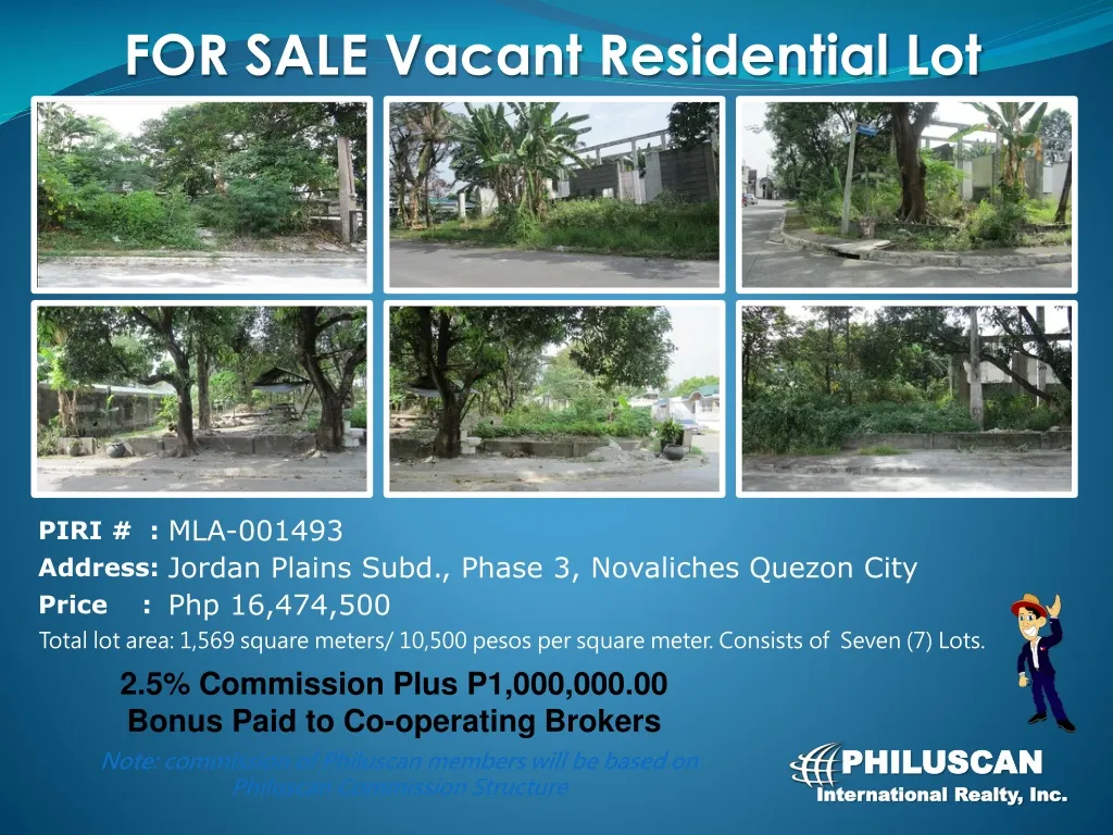 for sale vacant residential lot