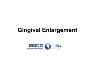Gingival Enlargement - slide 1