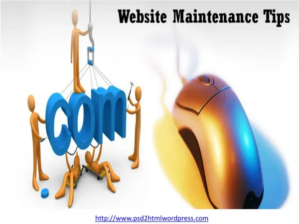 Website Maintainance Tips