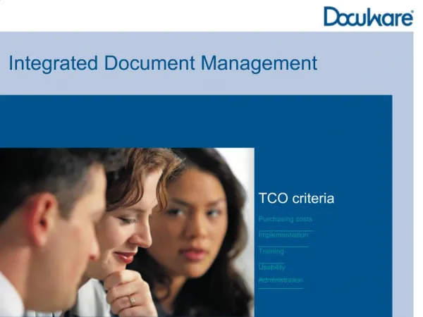 Integrated Document Management