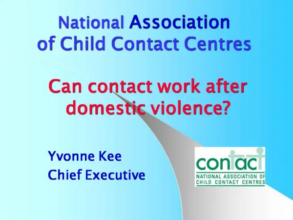 National Association of Child Contact Centres