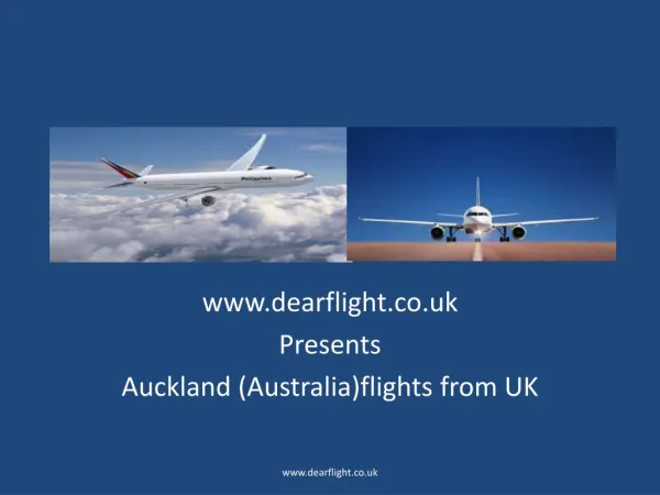 Cheap flights to Auckland from UK