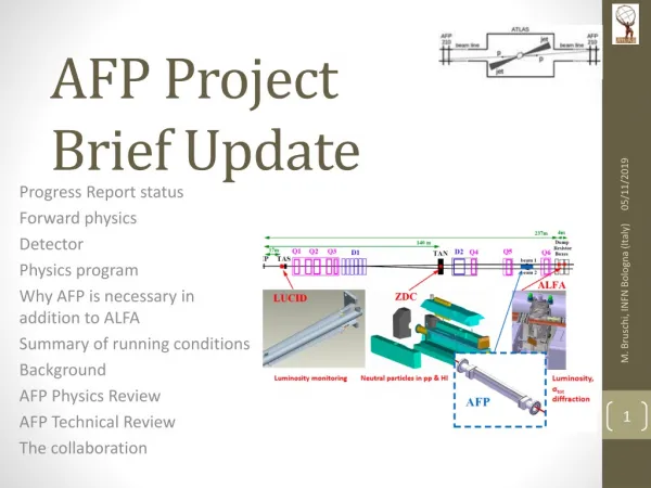 AFP Project Brief Update