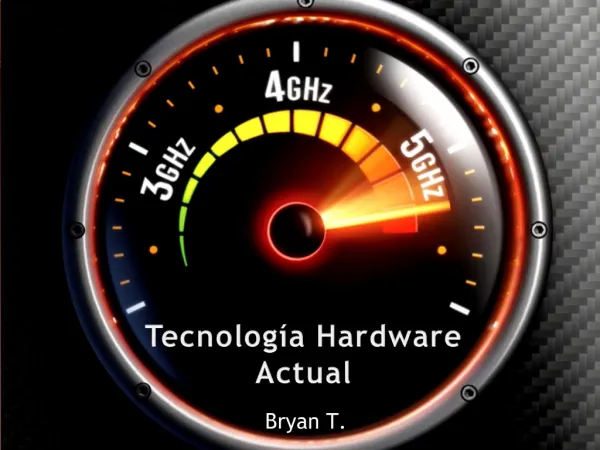 Tecnolog a Hardware Actual