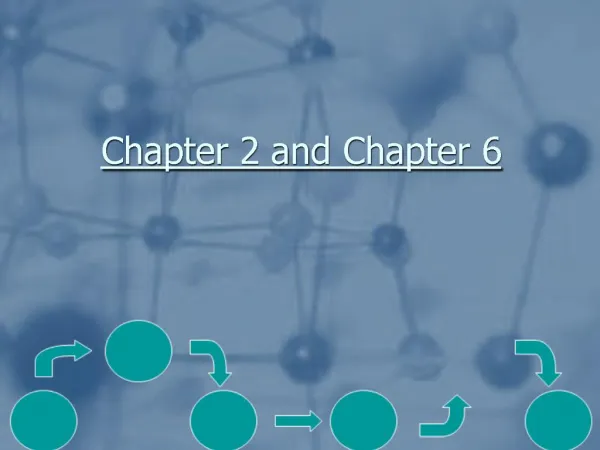 Chapter 2 and Chapter 6