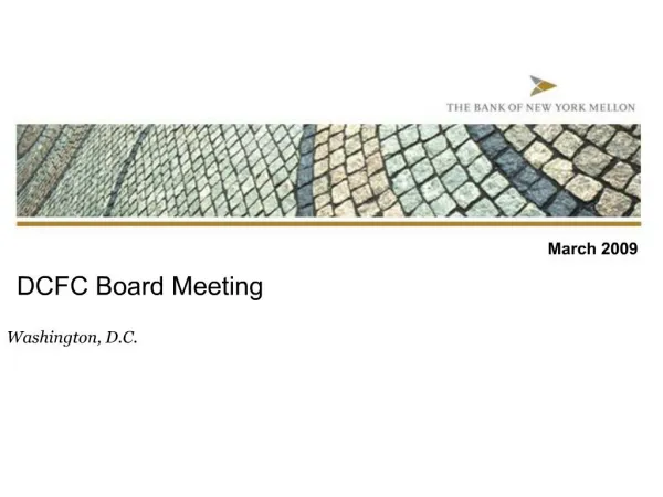 DCFC Board Meeting