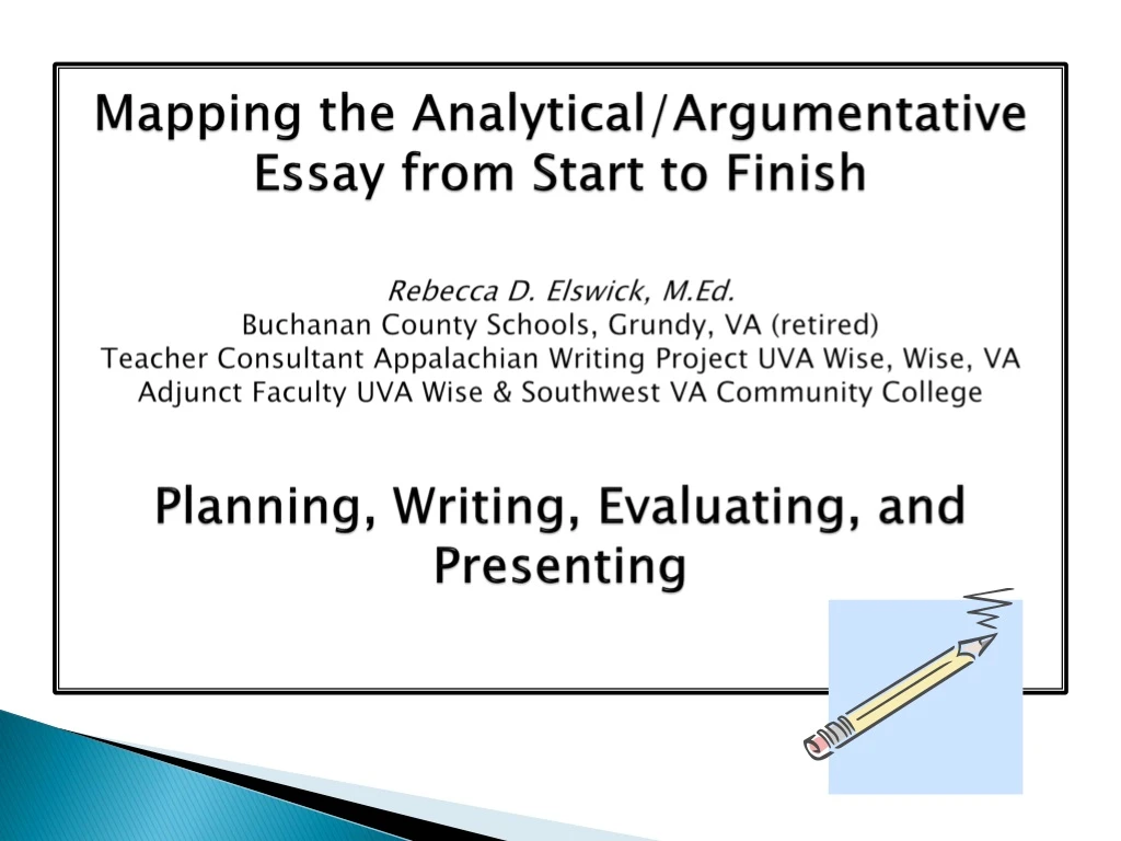 mapping the analytical argumentative essay from