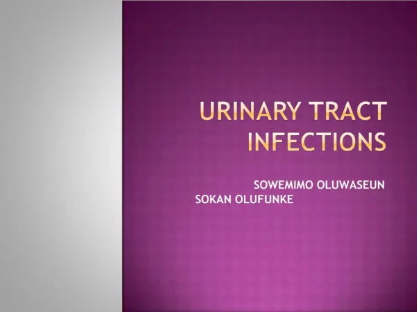 Ppt Urinary Tract Infections Powerpoint Presentation Free Download Id1879898 8005
