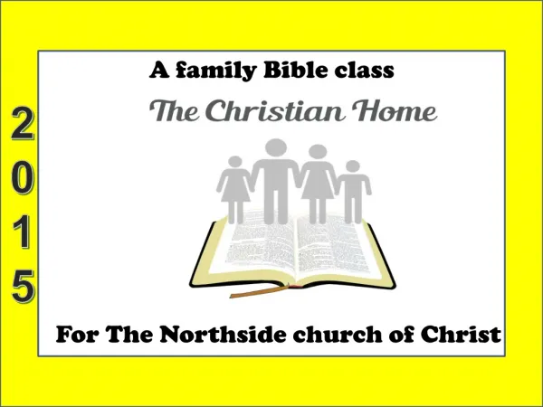A family Bible class