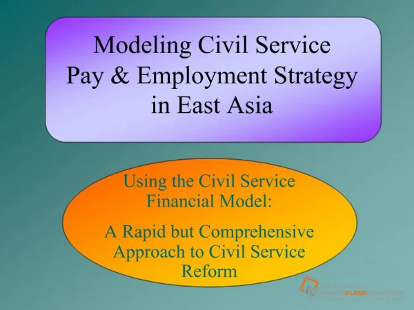 Why does East Asia need civil service pay and employment reform
