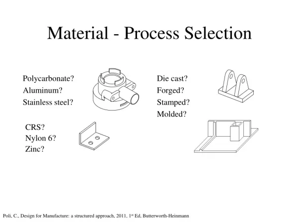 Material - Process Selection