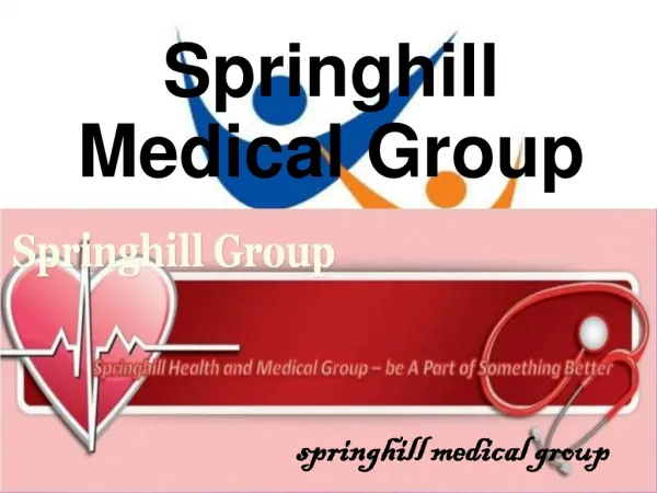 Springhill Medical Group: Anti – aging without Surgery