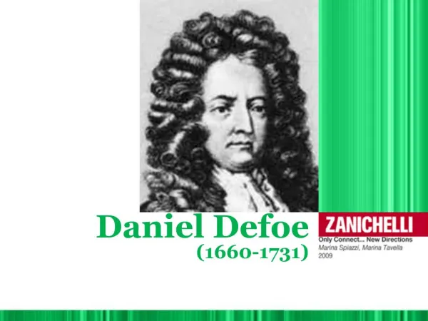 Daniel Defoe 1660-1731