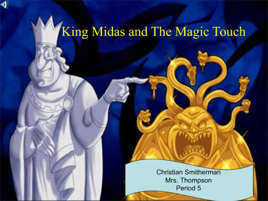 King Midas and the Golden Touch - ppt download