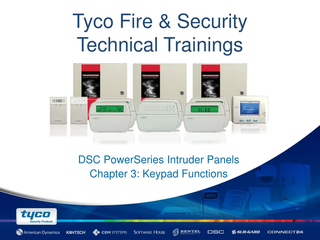 tyco fire security technical trainings