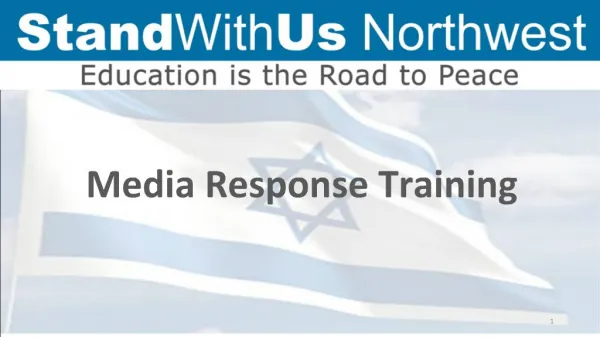 Media Response Training