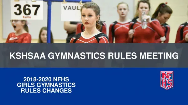 2018-2020 nfhs girls gymnastics RULES CHANGES