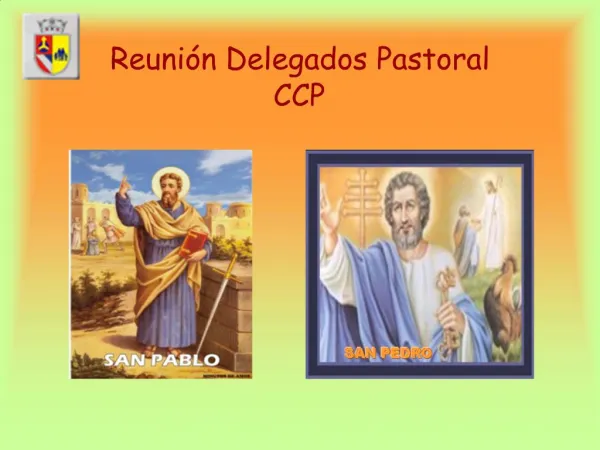 Reuni n Delegados Pastoral CCP