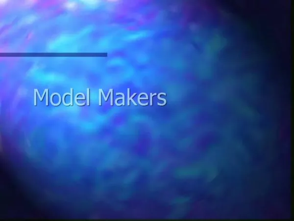Model Makers