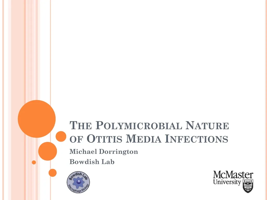 the polymicrobial nature of otitis media infections