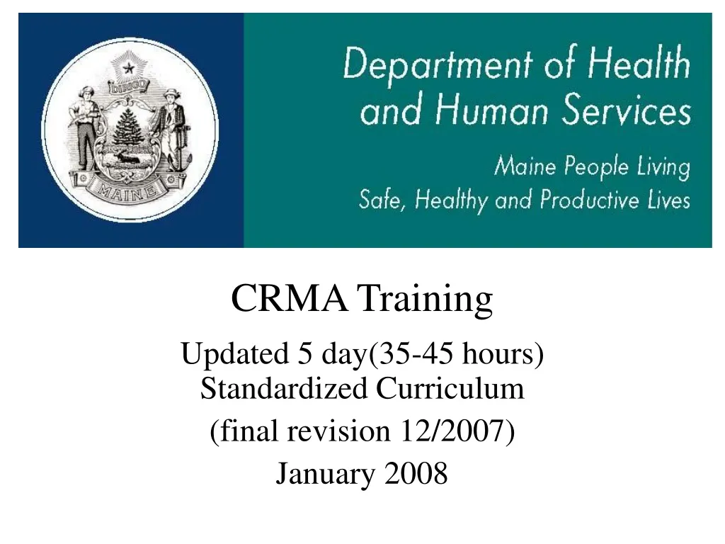 crma training