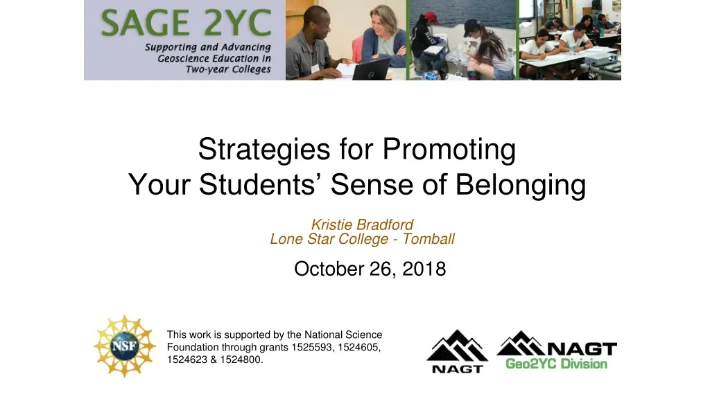 strategies for promoting your students sense of belonging