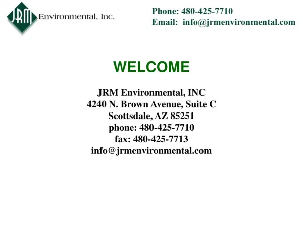 Facts about Environmental solutions