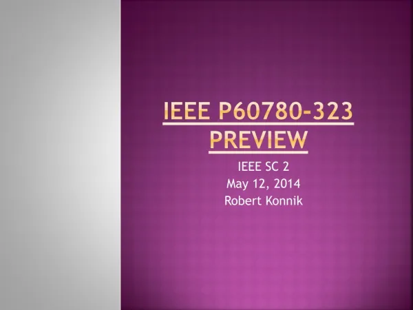 IEEE P60780-323 Preview