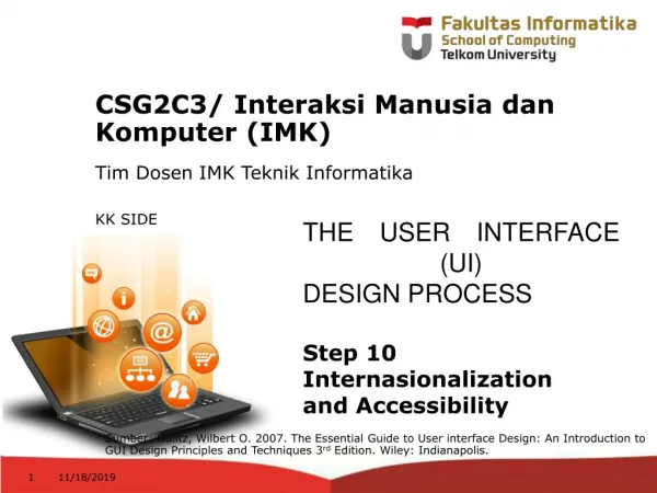 CSG2C3 / Interaksi Manusia dan Komputer (IMK)
