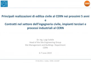 CERN Civil Engineering Achievements Survey - slide 1