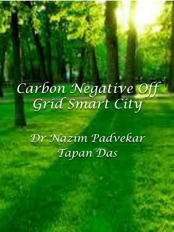 Carbon Negative Off Grid Smart City