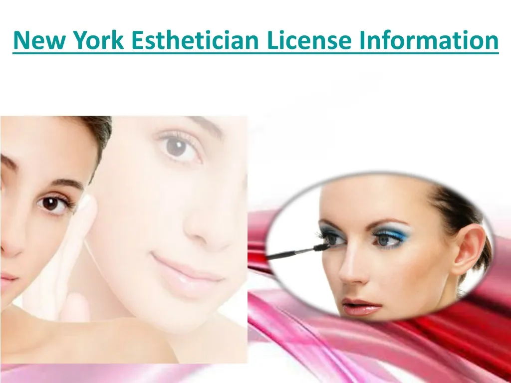 new york esthetician license information