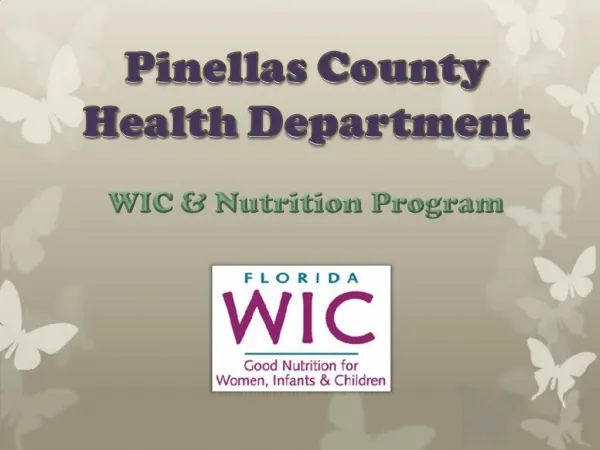 WIC Nutrition Program